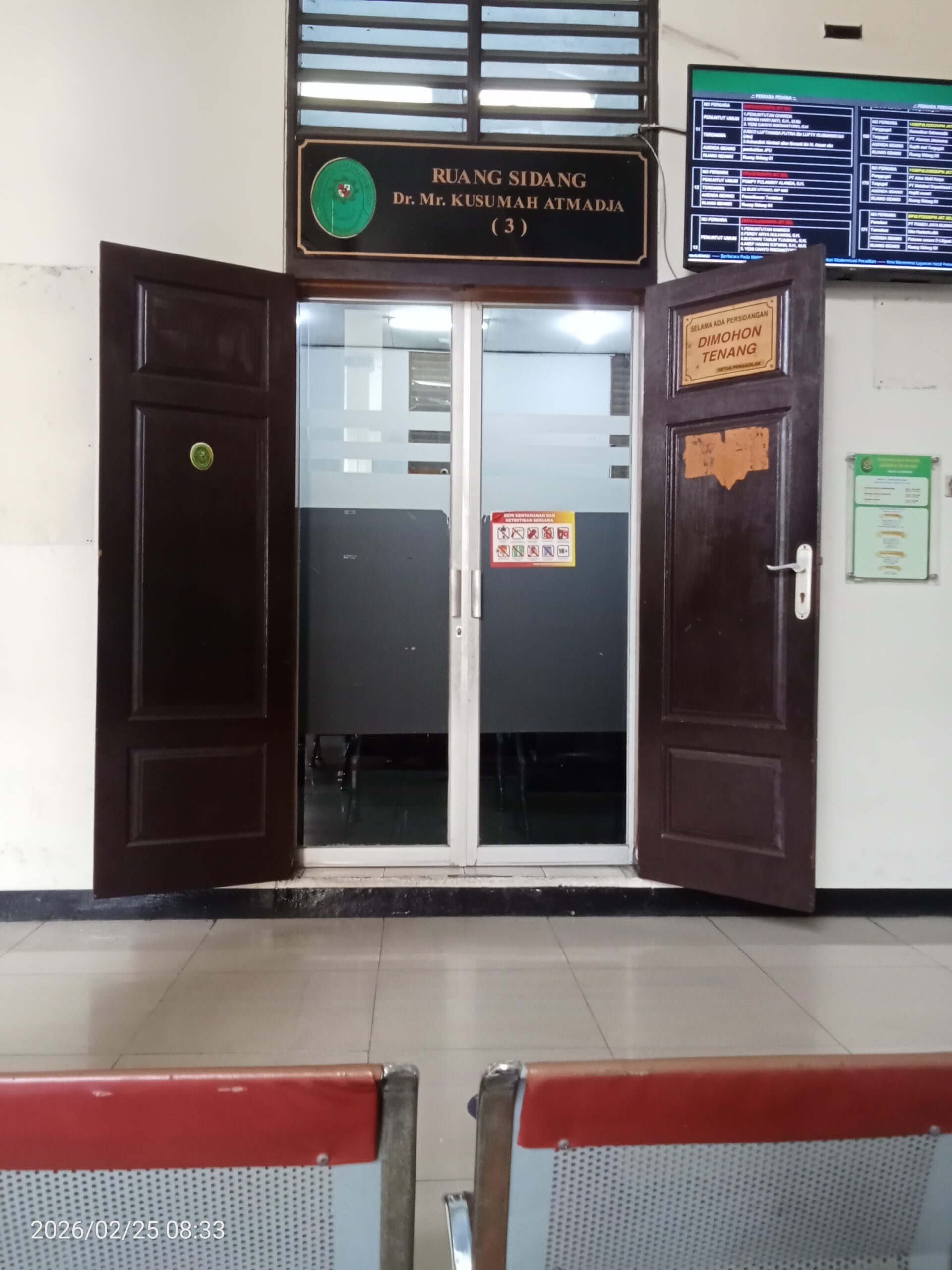 Sidang di Pengadilan Negeri Jakarta Selatan