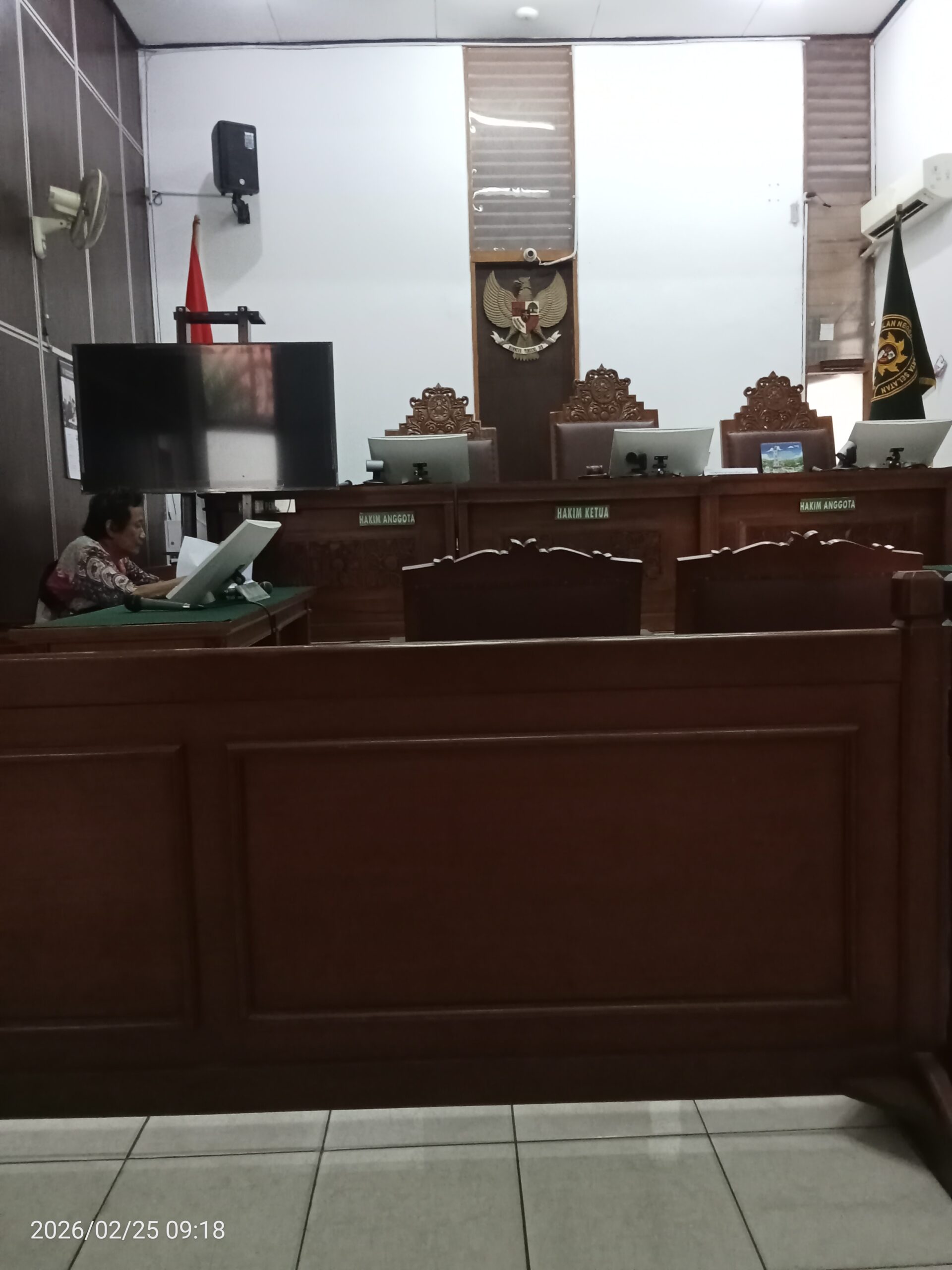 Sidang di Pengadilan Negeri Jakarta selatan Perkara Wanprestasi