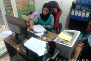 Menyerahkan surat somasi kepada tergugat di daerah Ciomas bogor