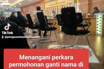 Permohonan ganti nama di pengadilan negeri tangerang