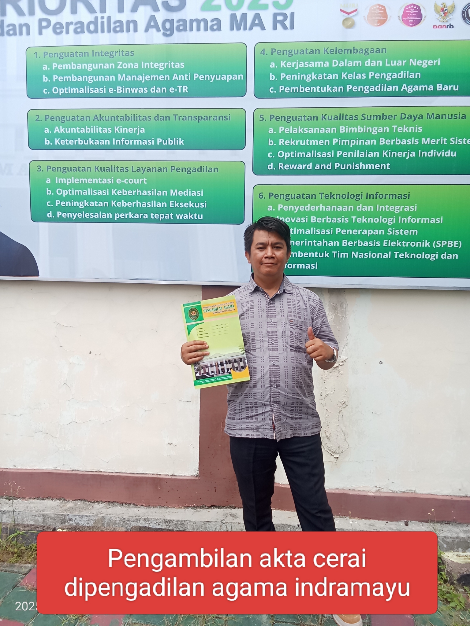 Sidang di Pengadilan Agama Indramayu