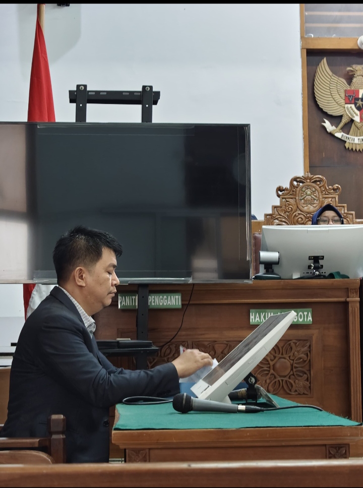 Sidang di Pengadilan Negeri Jakarta Selatan .