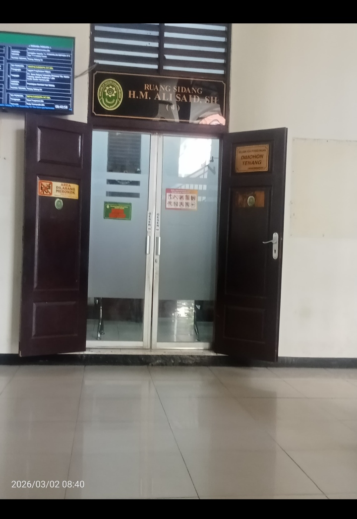 Sidang Di Pengadilan Negeri Jakarta Selatan perkara Wanprestasi 